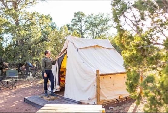 The Indaba Glamping Tent By The Grand Canyon Valle Exterior photo